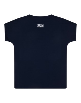 T-shirt navy Wild Ocean