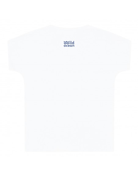 T-shirt white "stay wild"