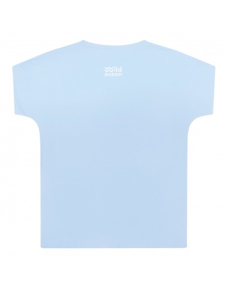 T-shirt baby blue Wild Ocean