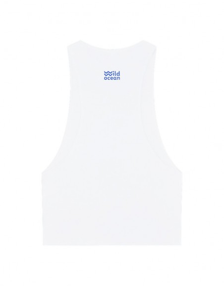 Tank top white "stay wild"