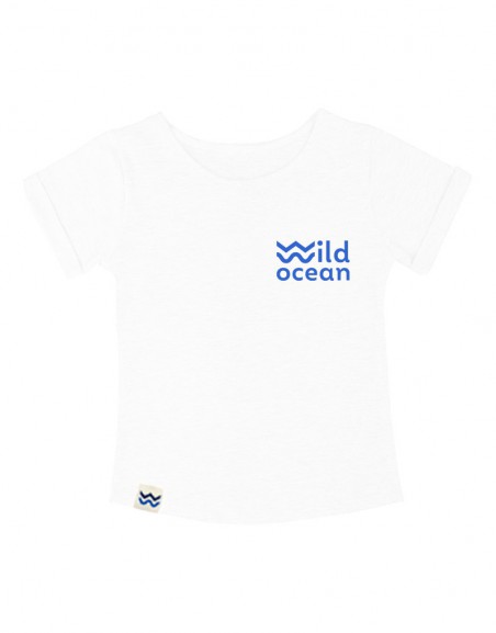 T-shirt white Wild Ocean